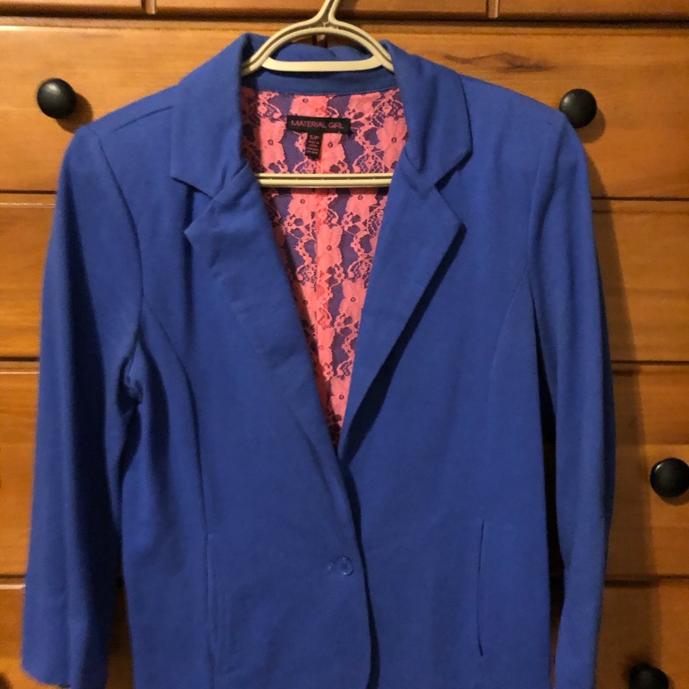 Material girl blazer!
